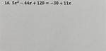 0.44X = 120