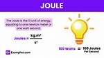 1 Joule