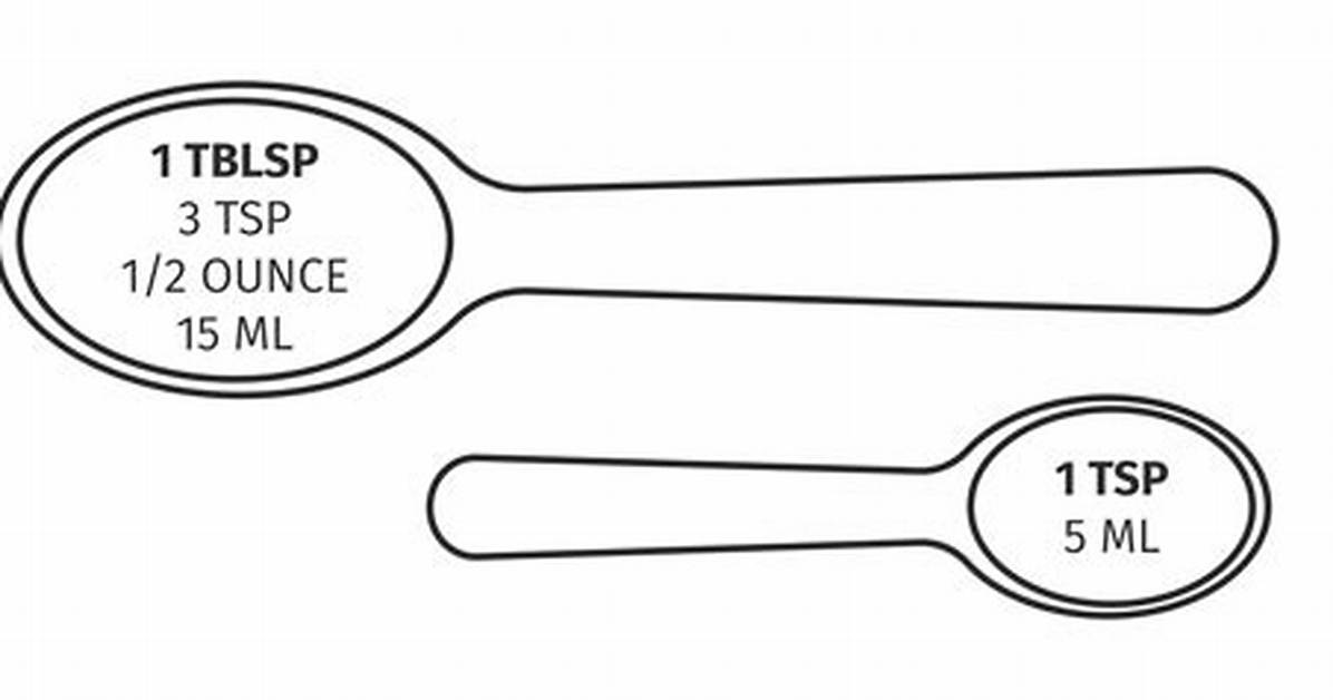 1 Table Spoon