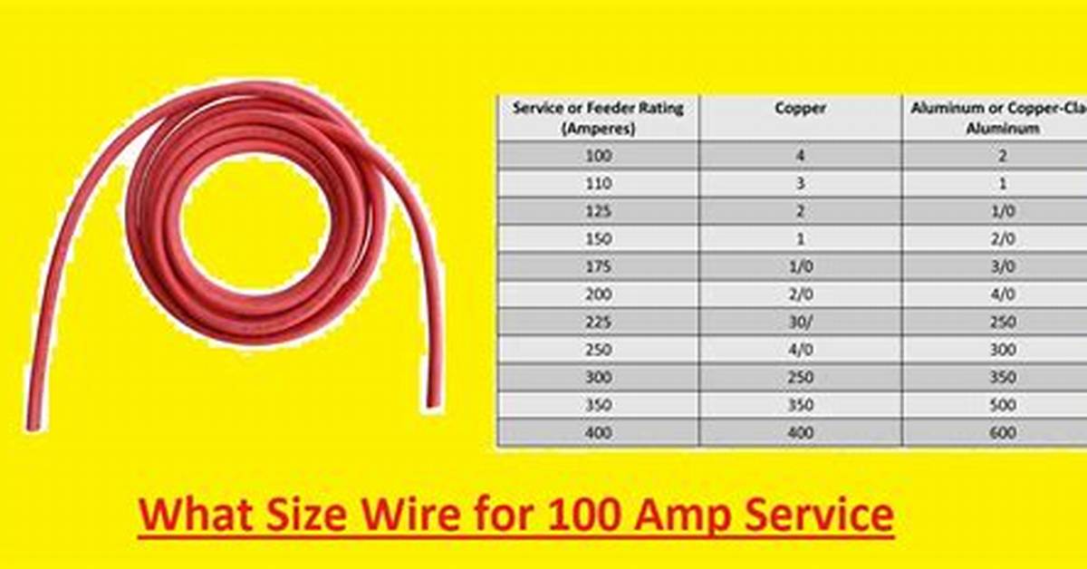 100 Amp Wire