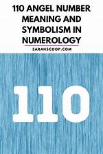 110 Meaning