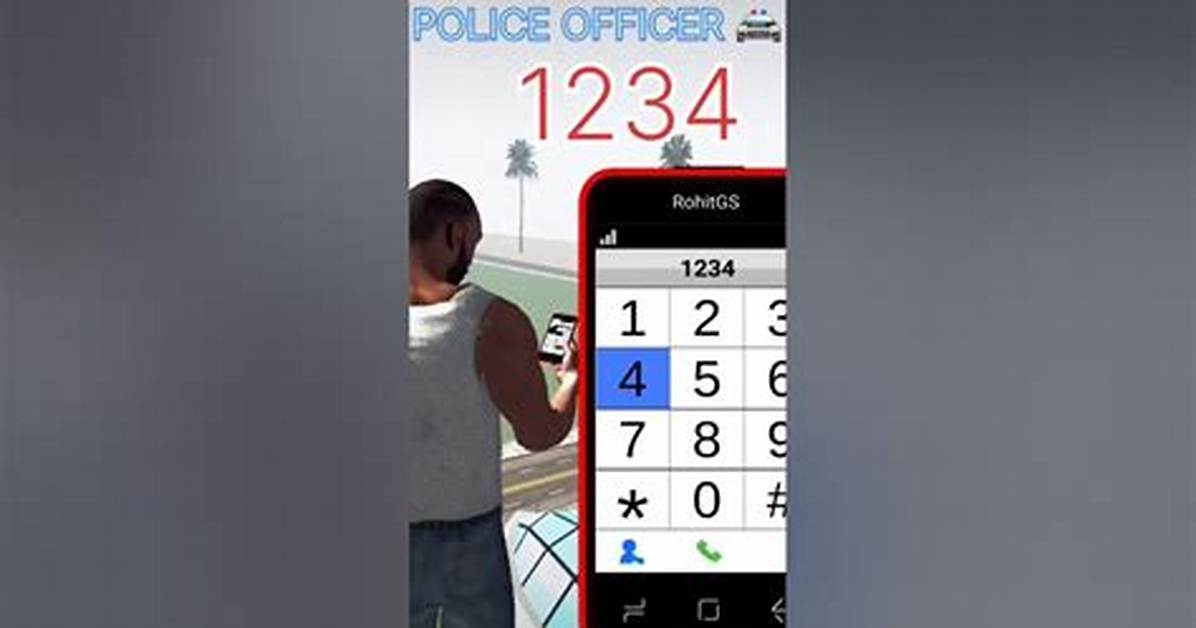 1234 Police Code
