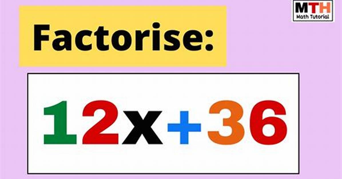 12X=36