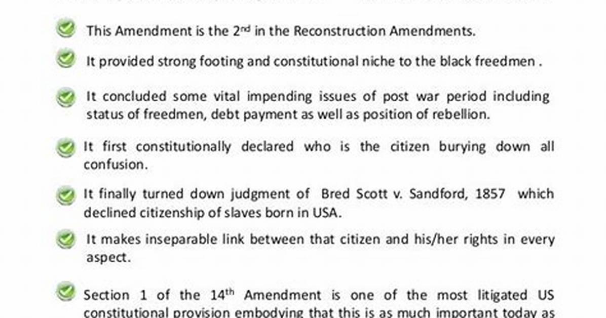 14Th Amendment Simplified