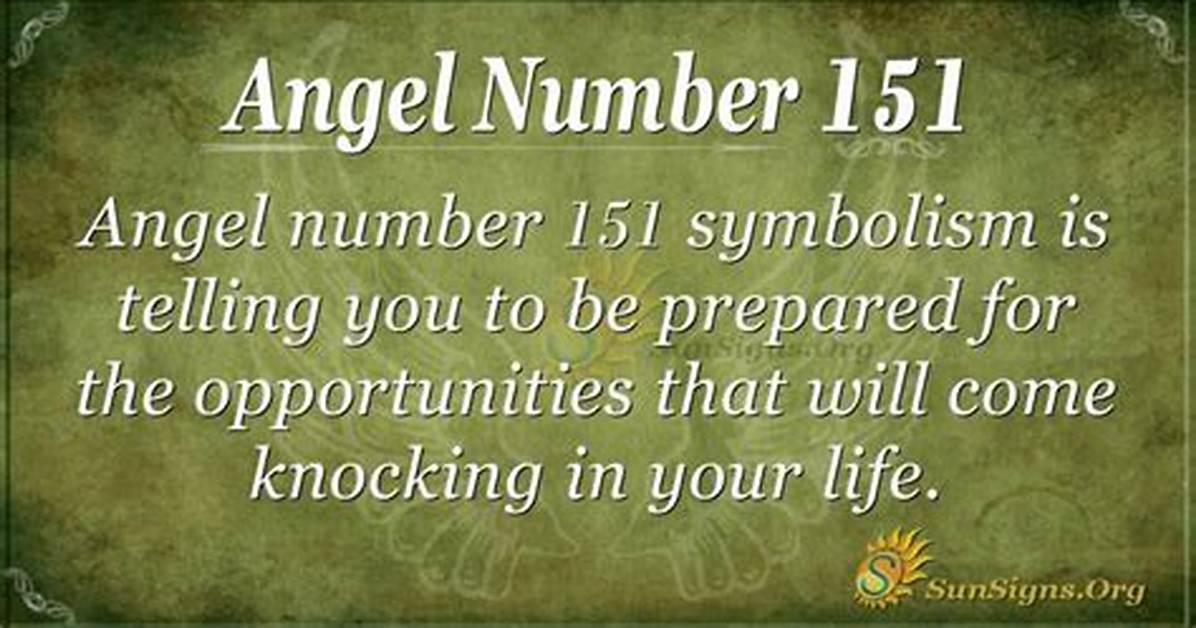 151 Angel Number