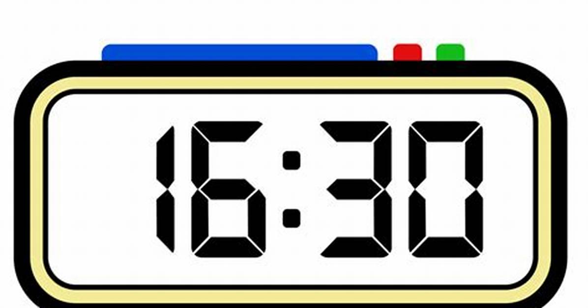 16:30 Time
