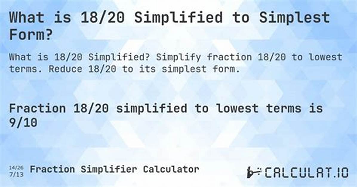 18 20 Simplified