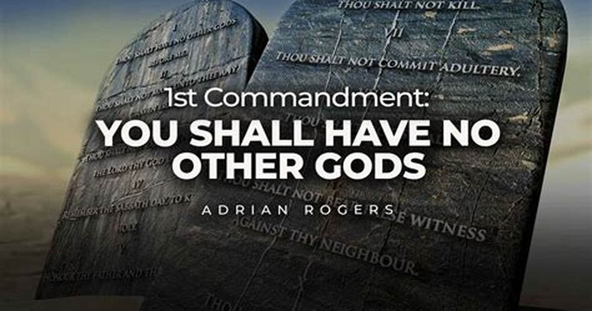 1St Commandment