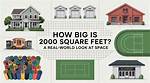 2000 Square Feet