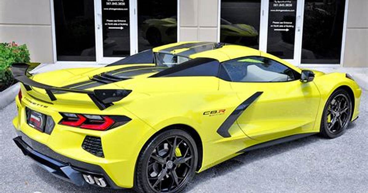 2022 Special Edition Corvette Stingray