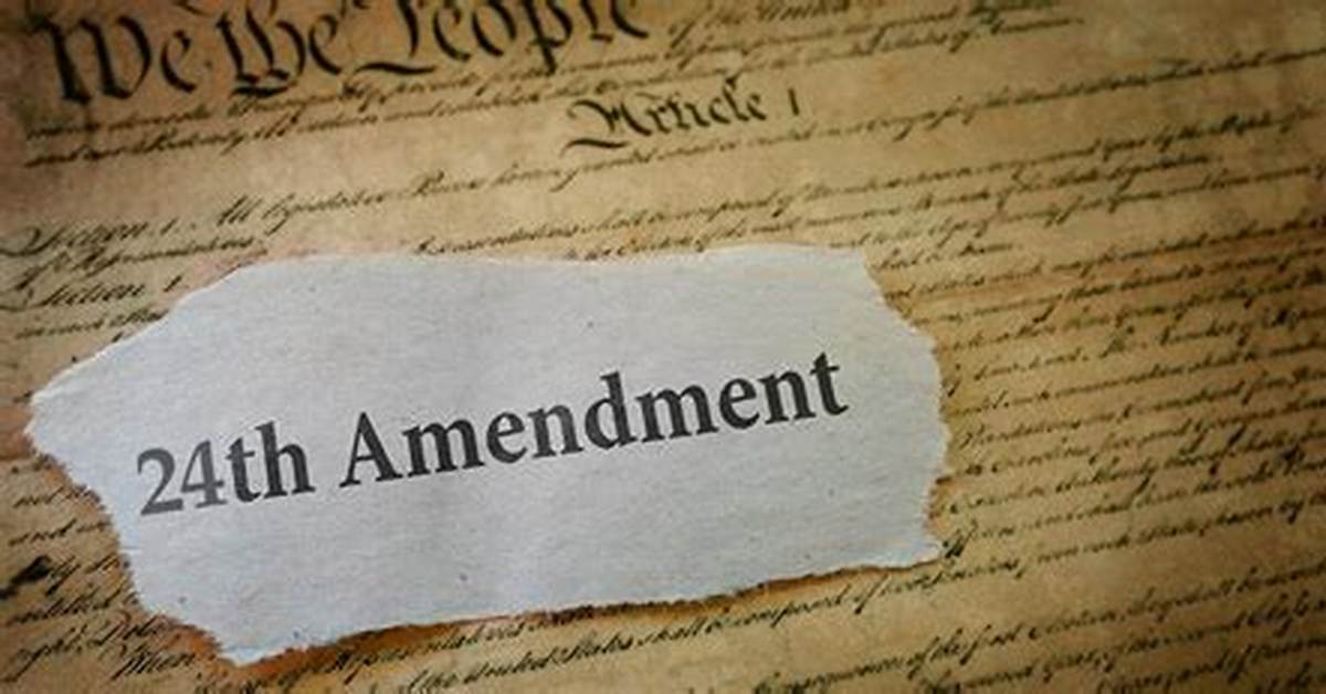 24Th Amendment Definition