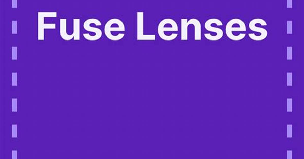 25% off Fuse Lenses Discount Codes January 2024