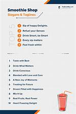 250+ Smoothie Slogan Ideas - Free Smoothie Slogan Generator