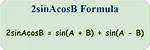 2Sinacosb Formula