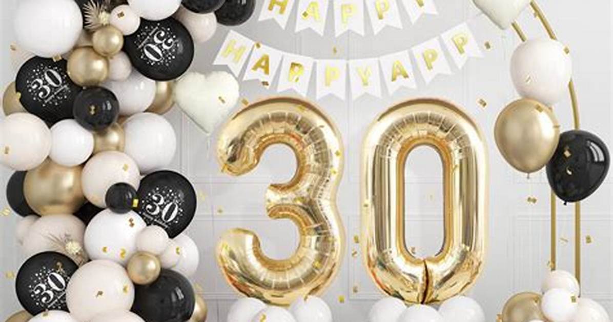 30 Balloons