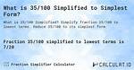35/100 Simplified