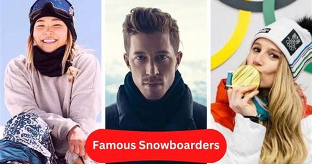 35 Famous Snowboarders of All Time – Male & Female