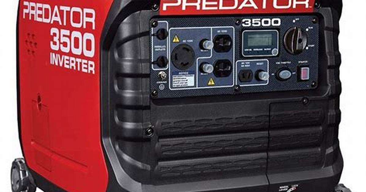 3500 Predator Generator