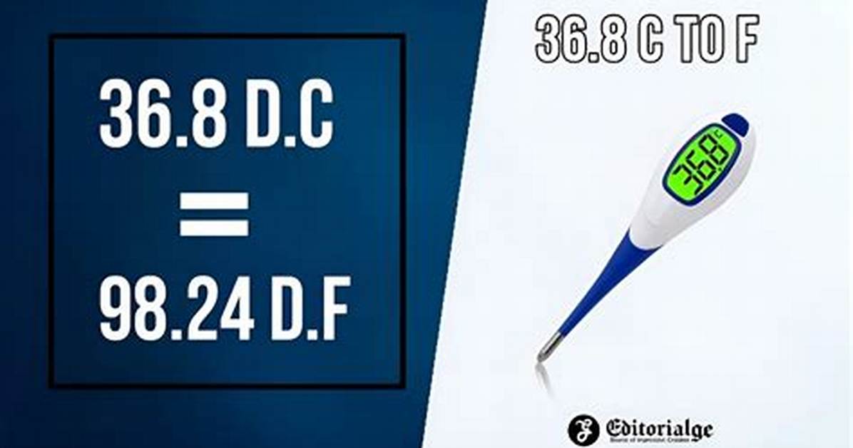 36.8 C