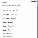 3X-7=2