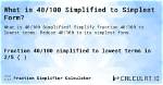 40/100 Simplified