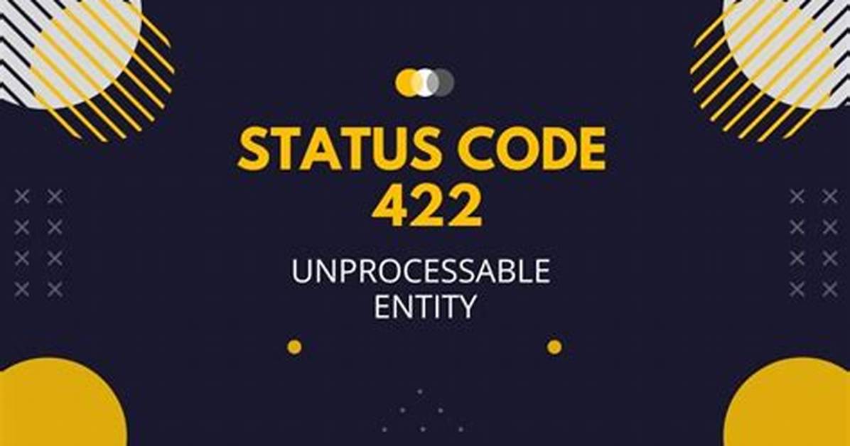 422 Status Code