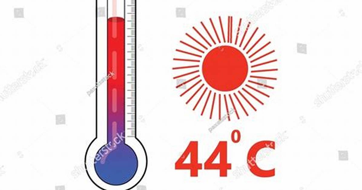 44 Celsius