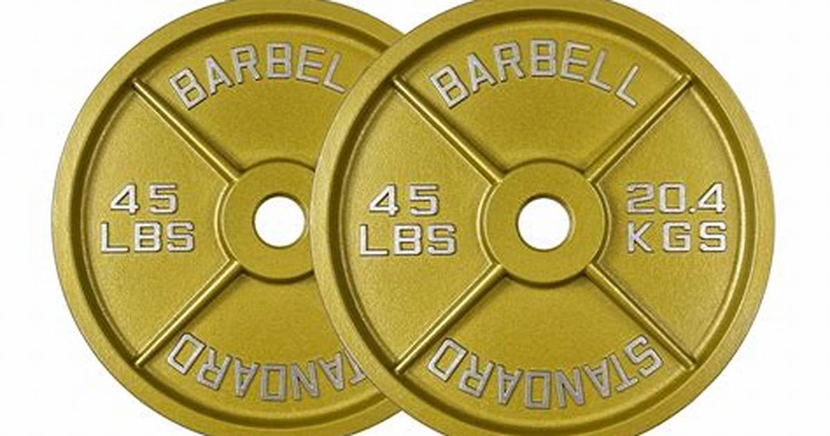 45 Pound Weights