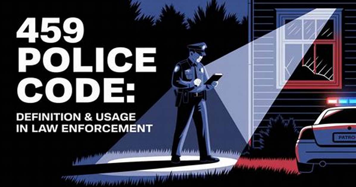 459 Police Code