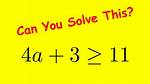 4A-3=11
