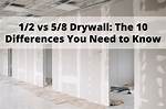 5 8 Drywall