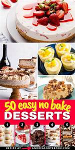 50 Best Easy No-Bake Desserts