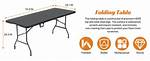 6 Foot Table