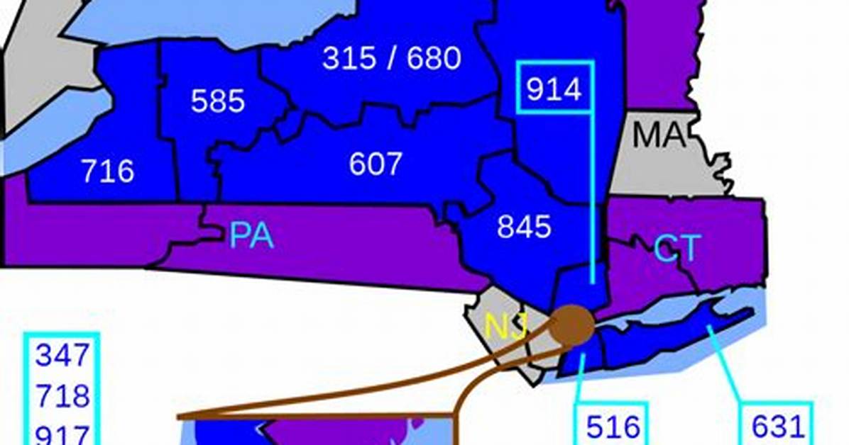 646 Area Code Time Zone