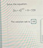 6X-4=32