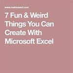 7 Fun & Weird Things You Can Create with Microsoft Excel