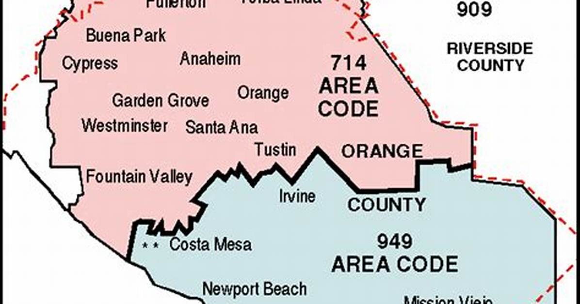 714 Area Code Location