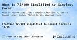 72 100 Simplified