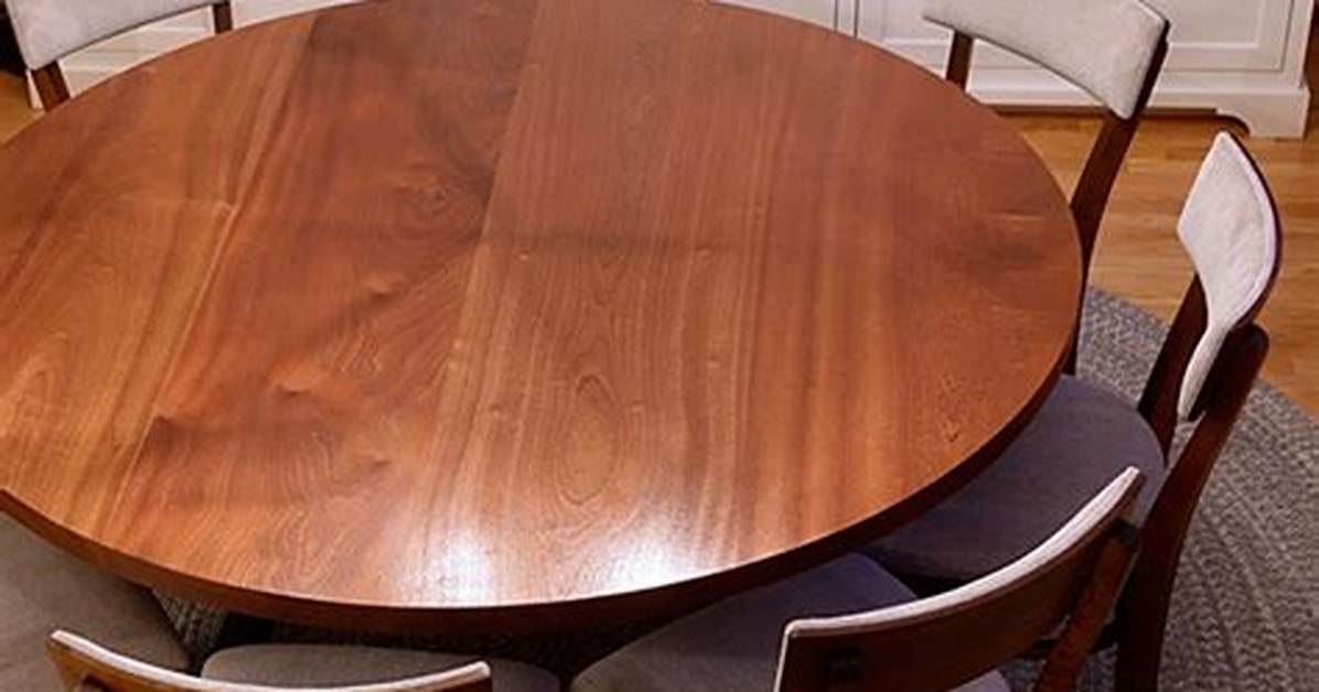 72 Inch Round Table