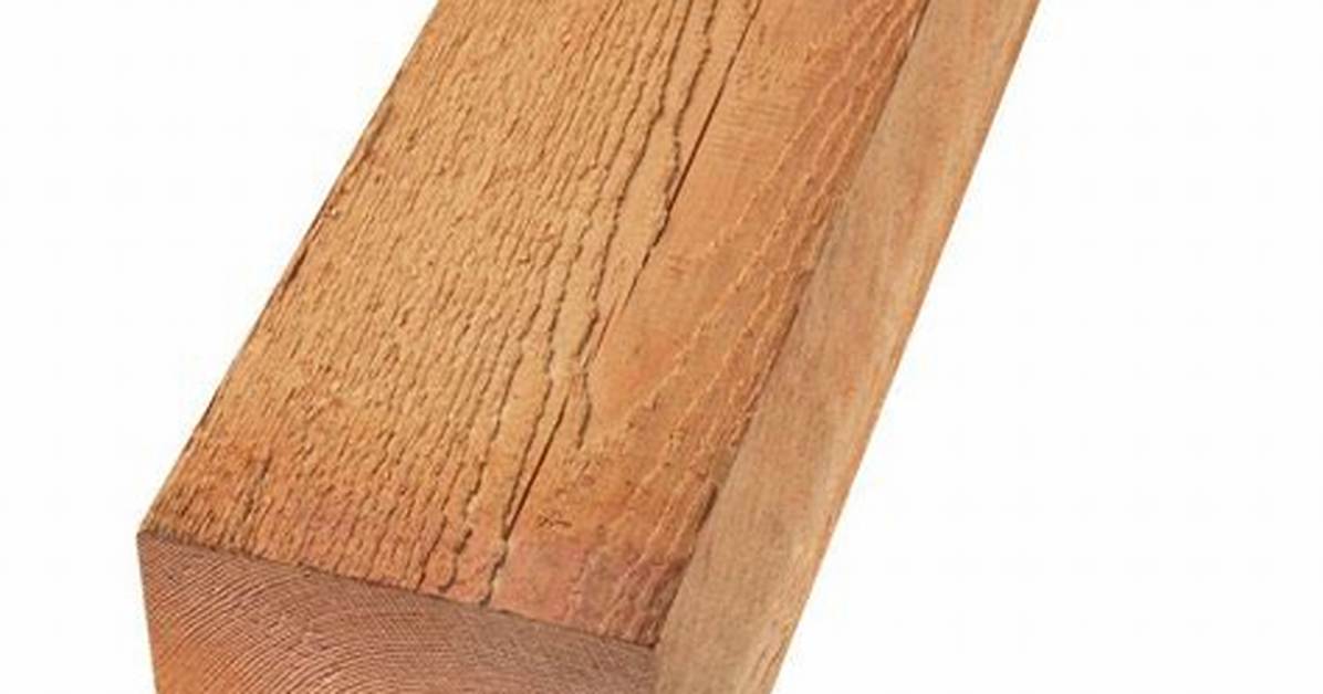 8×8 Cedar Post