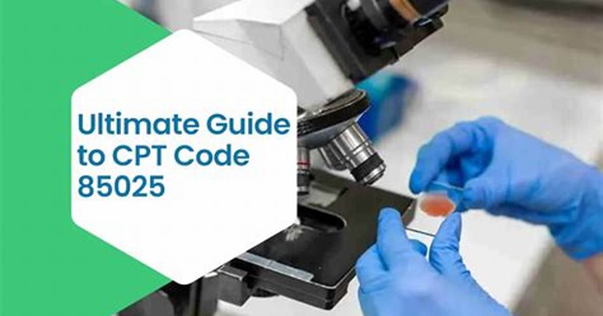 85025 Cpt Code