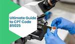 85025 Cpt Code