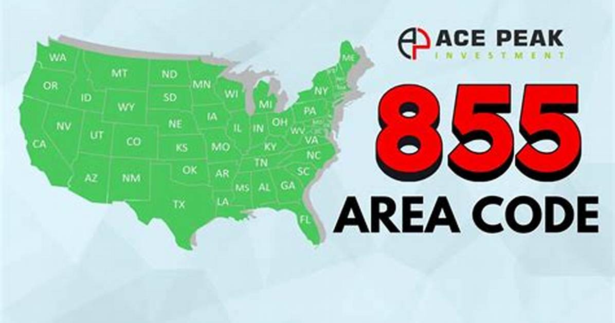 855 Area Code Location