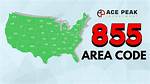855 Area Code Location