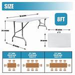 8Ft Table