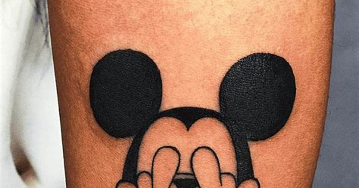 9 Celebrity Mickey Mouse Tattoos