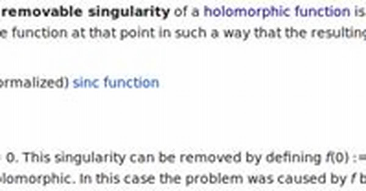 A Function Can Be Undefined in Its Domain