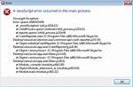 A Javascript Error Has Occurred in the Main Process Vscode