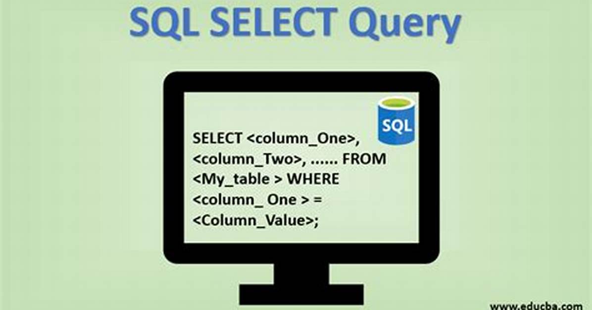 A Select Query Selecting a Select Statement