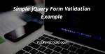 A Simple jQuery Form Validation Script [Closed]